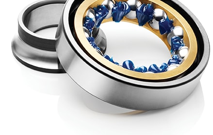 ball bearings blue grease insideout